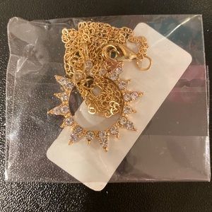 NWT Sun gold necklace